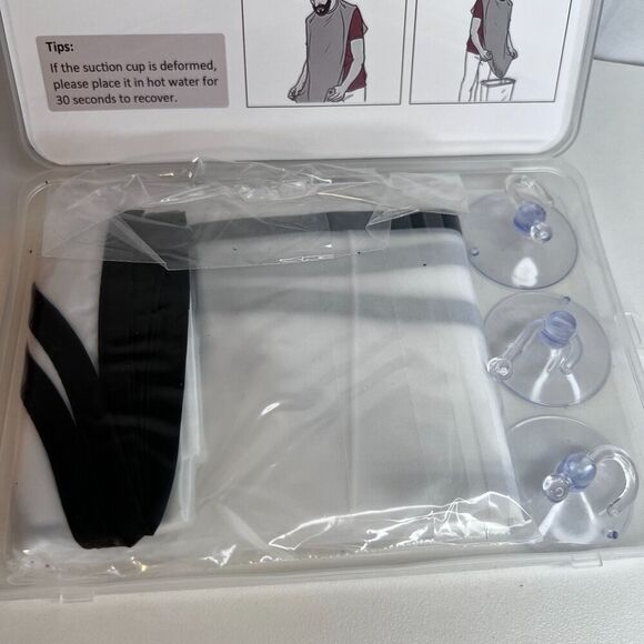 Beard Bib NEW Bib Apron for Men Gift Beard Trimming Catcher Bib for Shaving Hair - Picture 6 of 8